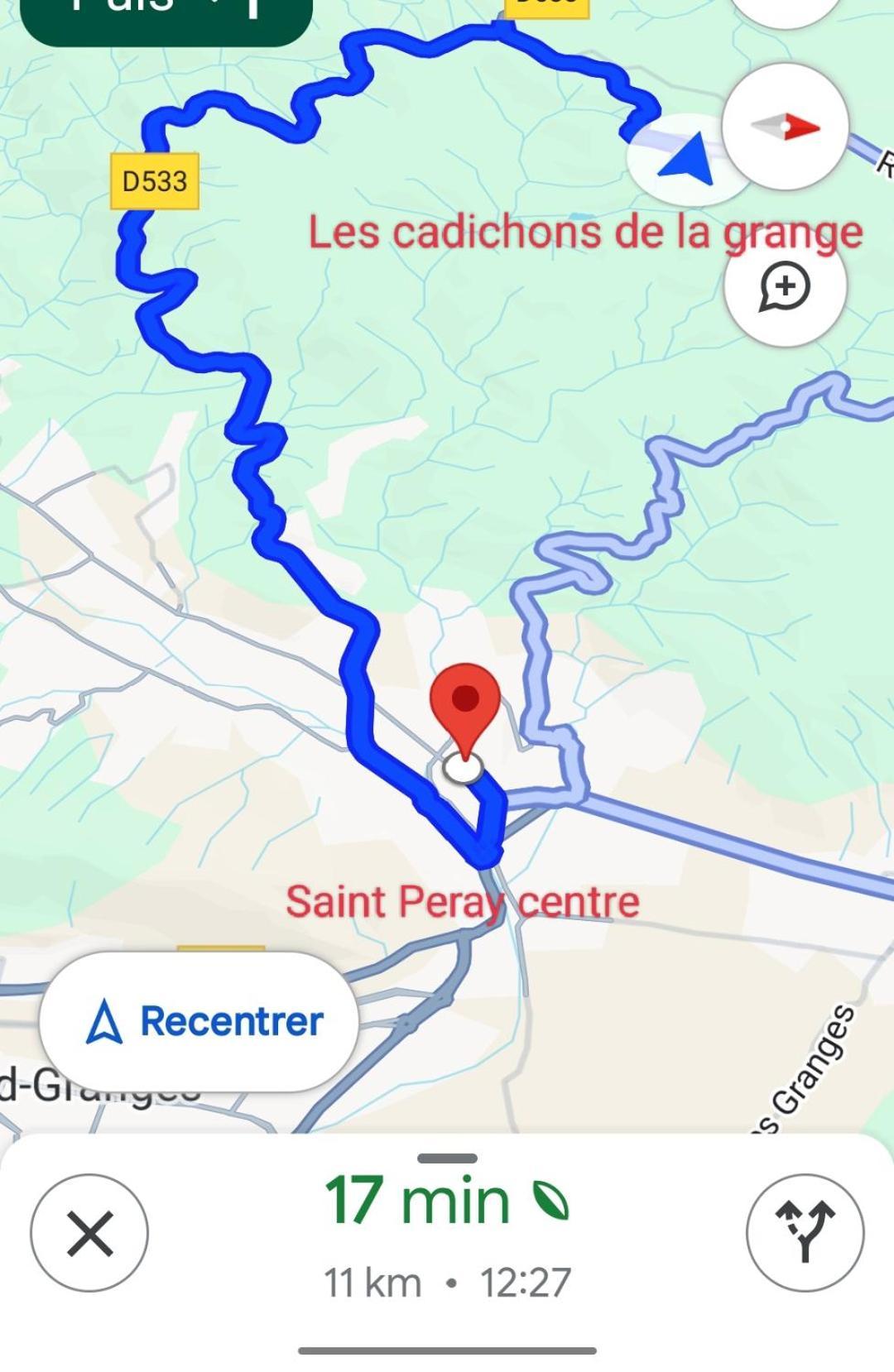 Gite Les Cadichons De La Grange 圣佩赖 外观 照片